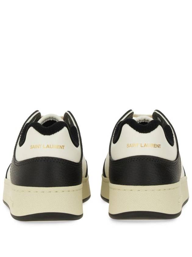 SL 61 Low Top Sneakers White - SAINT LAURENT - BALAAN 4