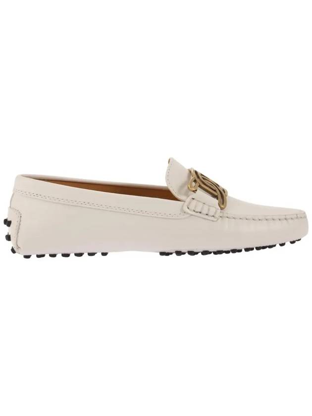 Kate Gommino Driving Shoes White - TOD'S - BALAAN.