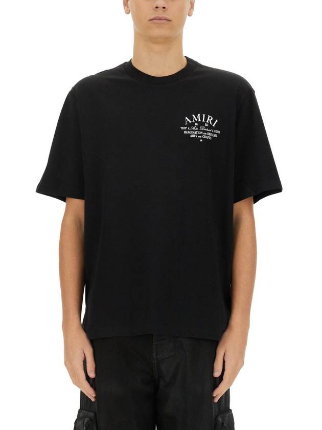 Amiri T-Shirt With Logo - AMIRI - BALAAN 1