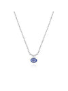 Interlocking G Enamel Boule Chain Necklace Silver - GUCCI - BALAAN 4