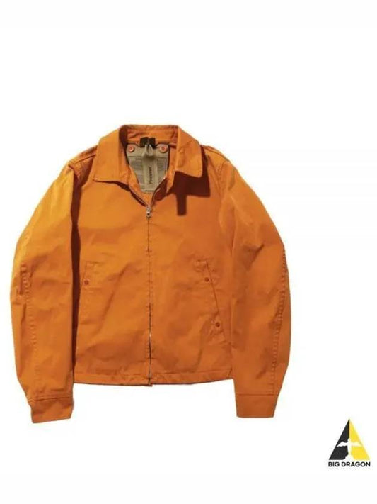 Freezer Ultra Light Cotton Zip-up Jacket Orange - TEN C - BALAAN 2