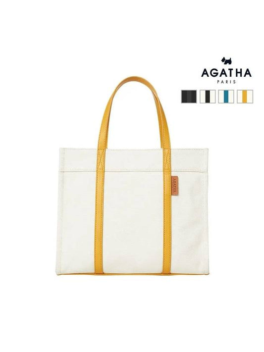 Square Color Tote Bag - AGATHA APPAREL - BALAAN 1