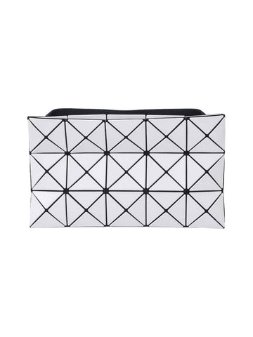 Lucent Matte Geometric Panel Cross Bag Silver - ISSEY MIYAKE - BALAAN 1