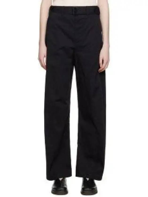 Women s Belt Twist Pants Black PA1004 LF1005 - LEMAIRE - BALAAN 1