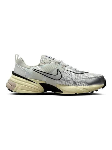 V2K Run Pure Platinum Low Top Sneakers Light Iron Ore - NIKE - BALAAN 1