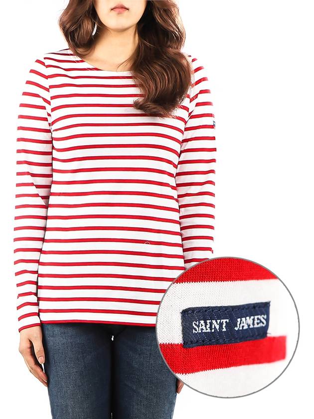 Women s Minquaidum Long Sleeve T Shirt 0237 KD - SAINT JAMES - BALAAN 1