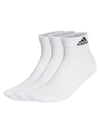 Cushioned Sportswear Ankle Socks 3 Pack Set White - ADIDAS - BALAAN 4