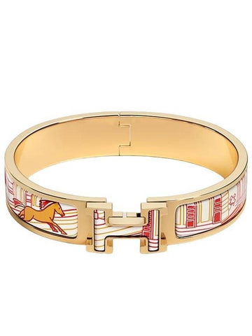 Click H Faubourg City Bracelet Women Gold H704314F F2PM - HERMES - BALAAN 1