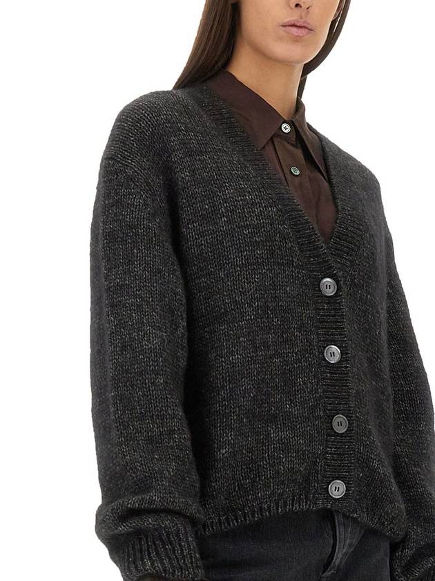 Academy Airy Alpaca Cardigan Black - OUR LEGACY - BALAAN 5