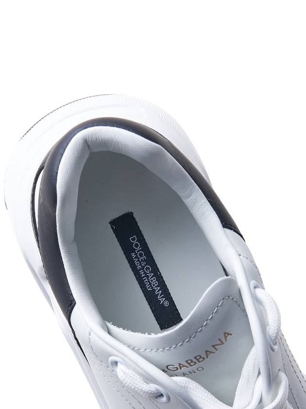 Black Tab Low Top Sneakers White - DOLCE&GABBANA - BALAAN 8