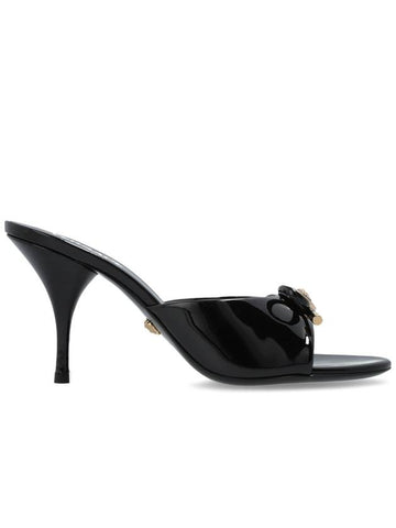 Versace Heeled Mules, Women's, Black - VERSACE - BALAAN 1