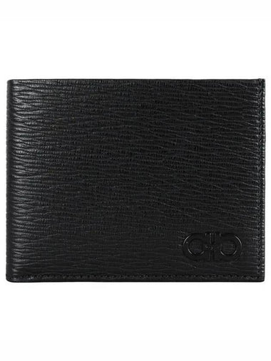 Ferragamo Double Gancini Half Wallet 0733347 270475 1146969 - SALVATORE FERRAGAMO - BALAAN 1