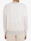 Baby Fox Patch Color Block Cardigan Pale Pink - MAISON KITSUNE - BALAAN 3