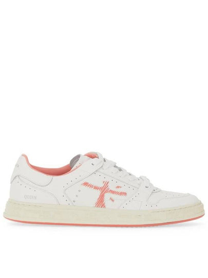 Classic Calfskin Low Top Sneakers Pink White - PREMIATA - BALAAN 2