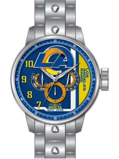 Invicta NFL Los Angeles Rams GMT Quartz Men's Watch 45130 - INVICTA - BALAAN 1