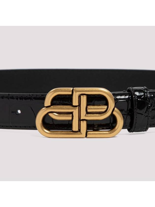 BALENCIAGA BB THIN BELT  2.5CM - BALENCIAGA - BALAAN 5