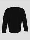 Raw Hand Cotton Crewneck Knit Top Navy - STONE ISLAND - BALAAN 3