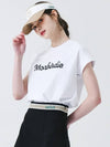 Artwork loose fit sleeveless t-shirt WHITE - MONBIRDIE GOLF - BALAAN 10