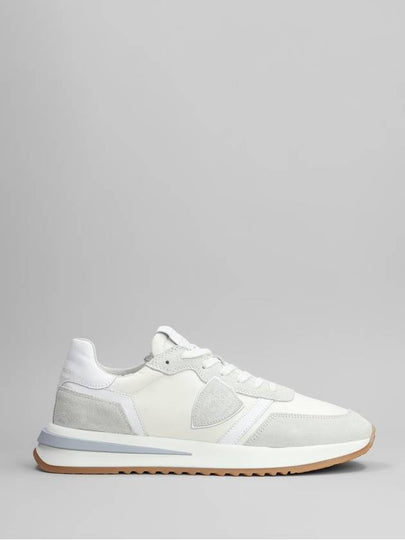 Tropez Suede Low Top Sneakers White - PHILIPPE MODEL - BALAAN 2