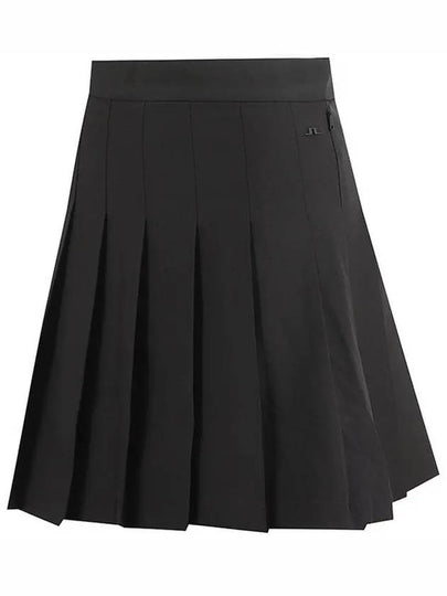 Adina Pleated Skirt Black - J.LINDEBERG - BALAAN 2