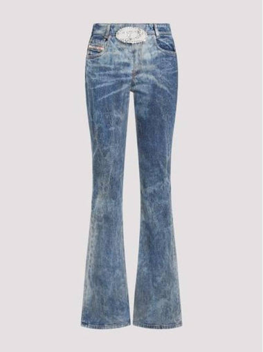 Denim Straight Pants A14555 0PGAL 01 DENIM - DIESEL - BALAAN 1