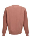 Brushed Emerized Fleece Lens Sweatshirt Cedar Wood - CP COMPANY - BALAAN 3