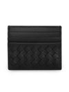 Intrecciato Classic Card Wallet Black - BOTTEGA VENETA - BALAAN 5