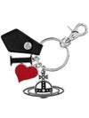 Polly I Love ORB Charm Key Holder Black - VIVIENNE WESTWOOD - BALAAN 2