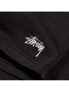 Stock Logo Sweatshort Black - STUSSY - BALAAN 4