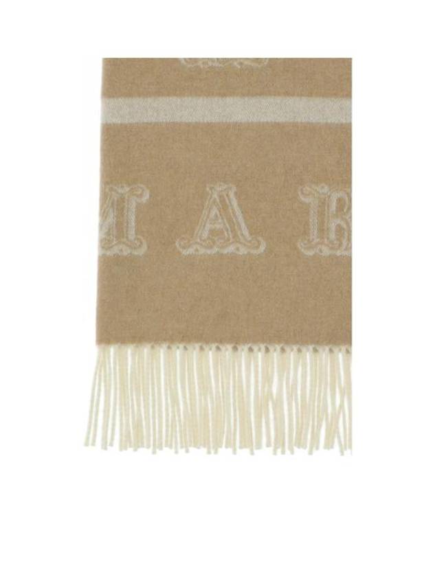 Wsklause Cashmere Muffler Brown - MAX MARA - BALAAN 1