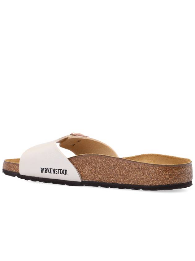 Birkenstock ‘Madrid’ Slides, Women's, Cream - BIRKENSTOCK - BALAAN 5