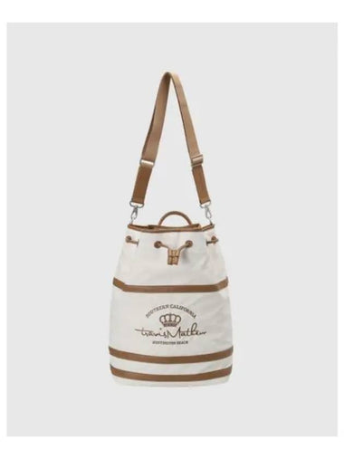 TRAVISMATHEW Women s Big Bucket Boston Bag Ivory - TRAVIS SCOTT - BALAAN 1