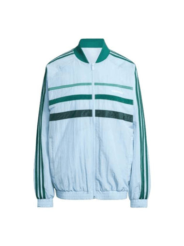 80S Elastic Cuffs Track Jacket Sky Blue - ADIDAS - BALAAN 1