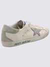 Super Star Suede Leather Low Top Sneaker White - GOLDEN GOOSE - BALAAN 3