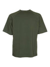 Compass Patch Regular Fit Cotton Short Sleeve T-Shirt Dark Green - STONE ISLAND - BALAAN 3