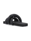 YUME Yumeyume Women s Black Crossover Strap Sandals TS0002BLACK - JW ANDERSON - BALAAN 2