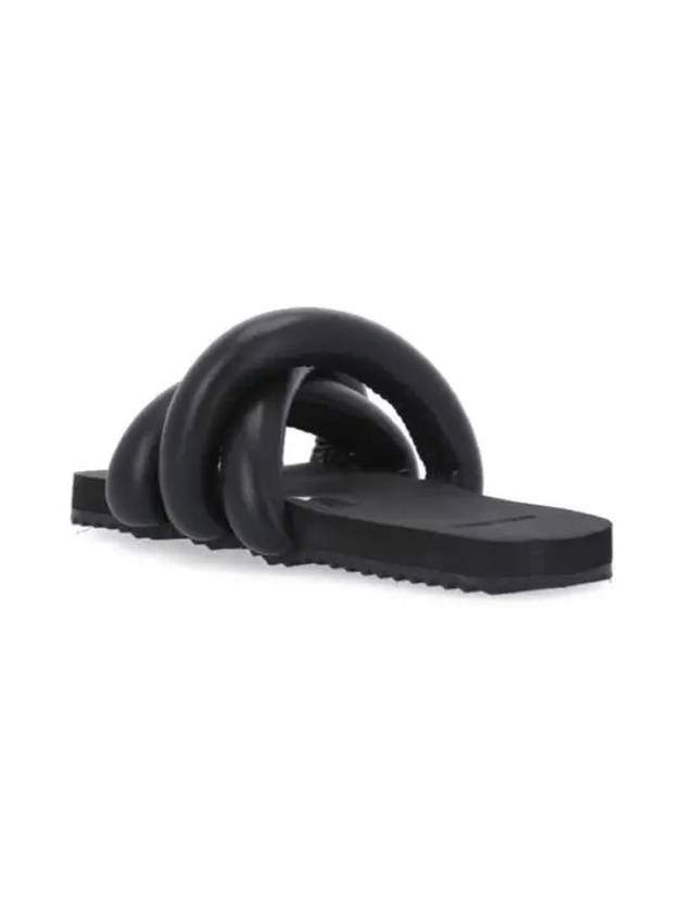 YUME Yumeyume Women s Black Crossover Strap Sandals TS0002BLACK - JW ANDERSON - BALAAN 2