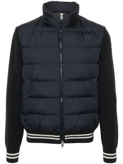 Logo patch padded navy - MONCLER - BALAAN 2