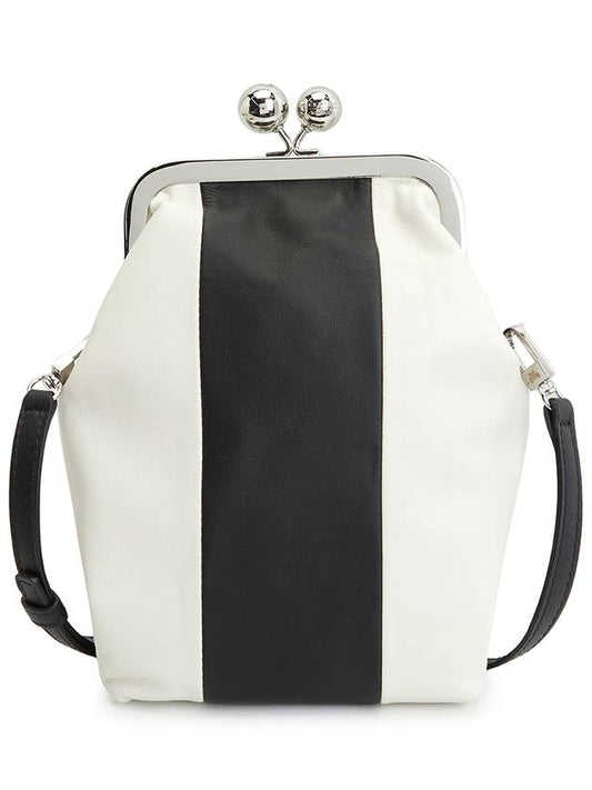 Fabiana Pasticcino Clutch Black White - MAX MARA - BALAAN 1