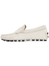 Gommino Bubble Suede Driving Shoes Ivory - TOD'S - BALAAN 5