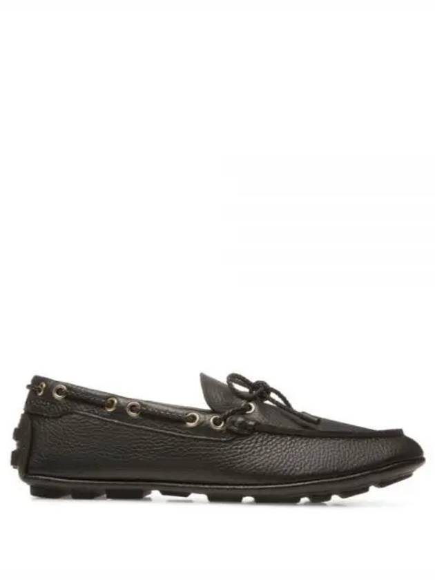 Kyan Leather Driving Shoes Black - BALLY - BALAAN 2