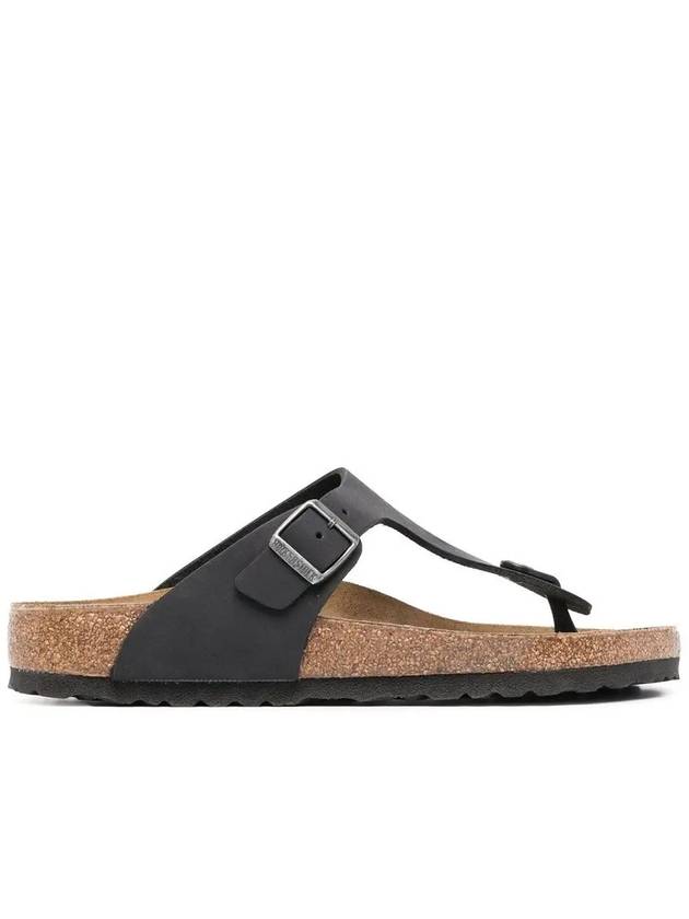 Buckle Detail Flip Flops Black - BIRKENSTOCK - BALAAN 2