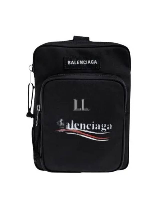 Explorer Crossbody Messenger Bag Black - BALENCIAGA - BALAAN 2