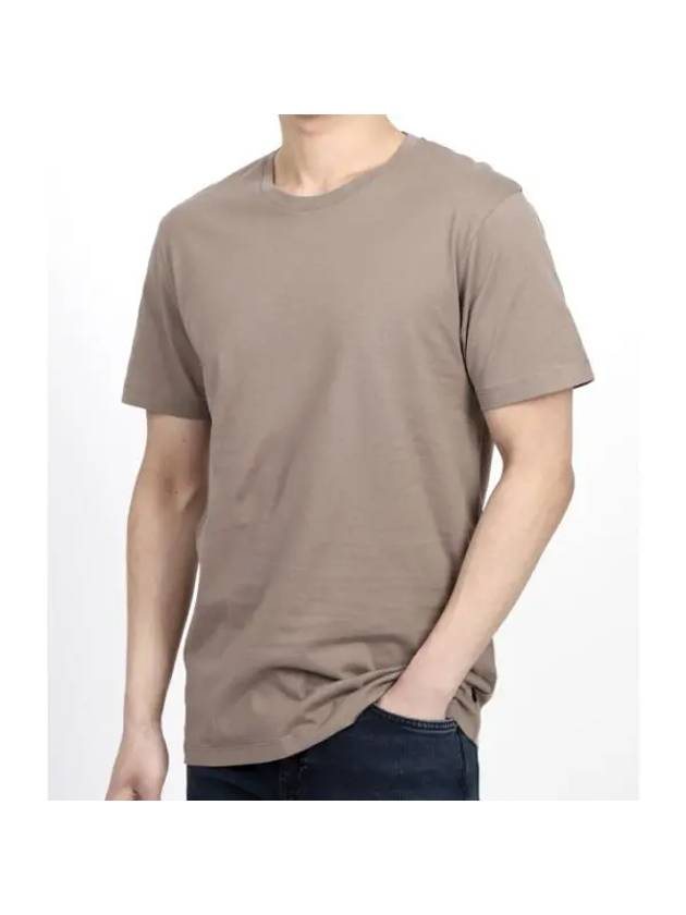 Sid Basic Short Sleeve T-Shirt Walnut - J.LINDEBERG - BALAAN 1