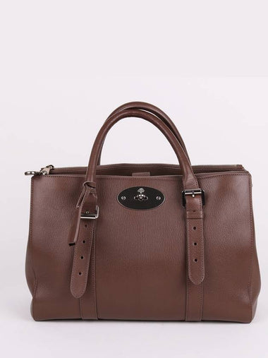 Bayswater double zip medium tote and shoulder bag - MULBERRY - BALAAN 1