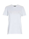 Logo Print Short Sleeve T-Shirt White - BALMAIN - BALAAN 2