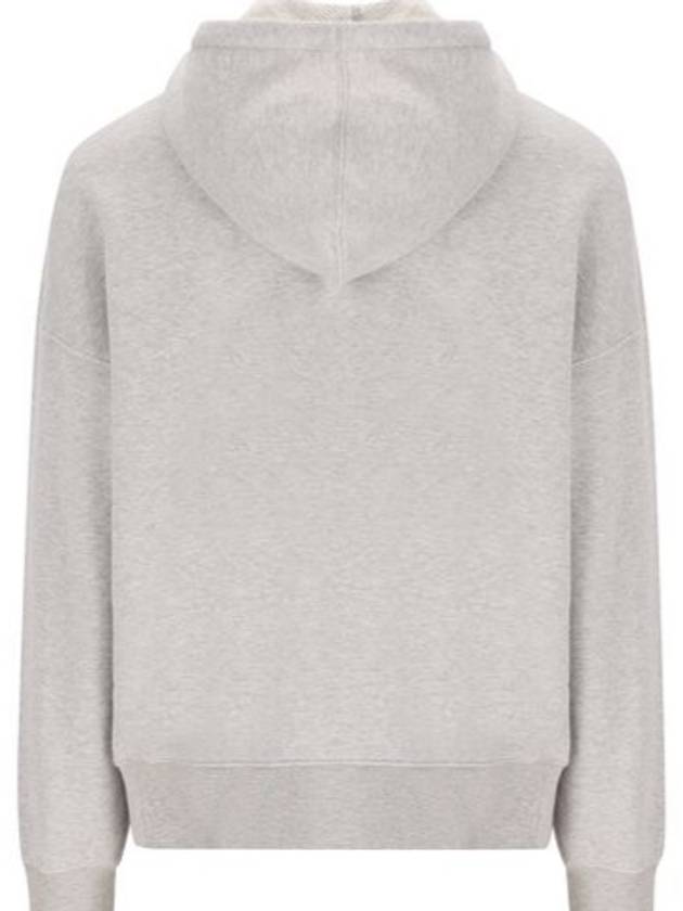 Star Logo Zip-Up Hoodie Melange Grey - GOLDEN GOOSE - BALAAN 6