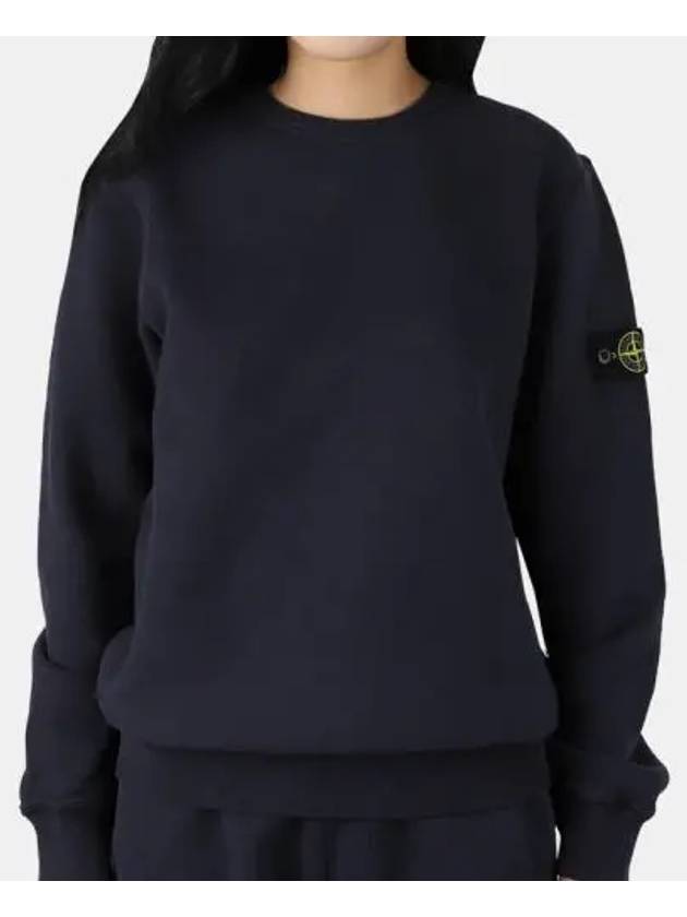 Kids Wappen Patch Navy Sweatshirt 751661340 V0020 - STONE ISLAND - BALAAN 2