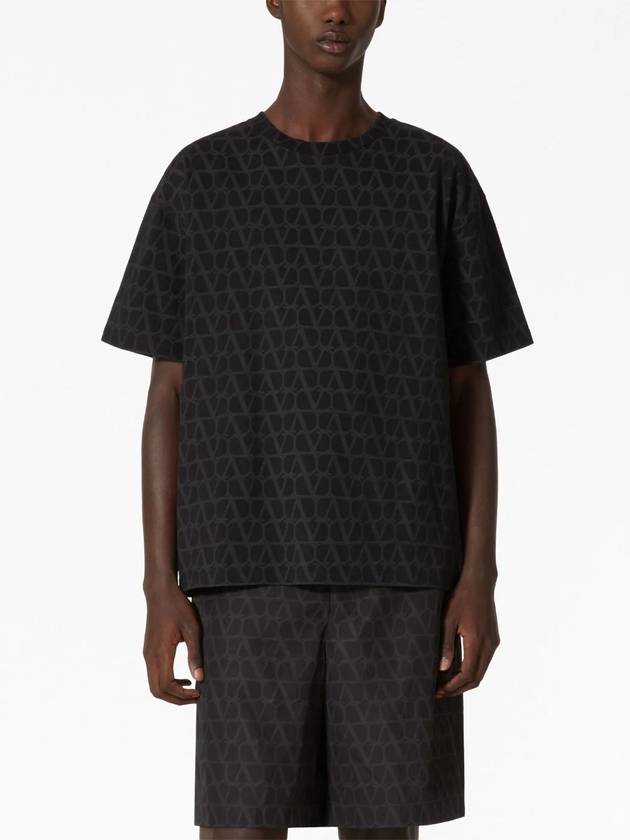 Valentino Garavani T-shirts and Polos Black - VALENTINO - BALAAN 3