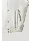 LEATHER TRIM VARSITY JACKET - IRO - BALAAN 11